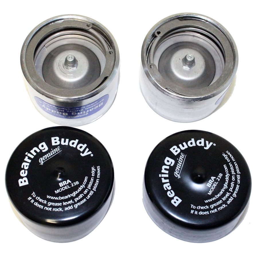 4x Bearing Buddy Bras 1.98 Rubber Caps Dust Covers Replacement for Trailer  Boat