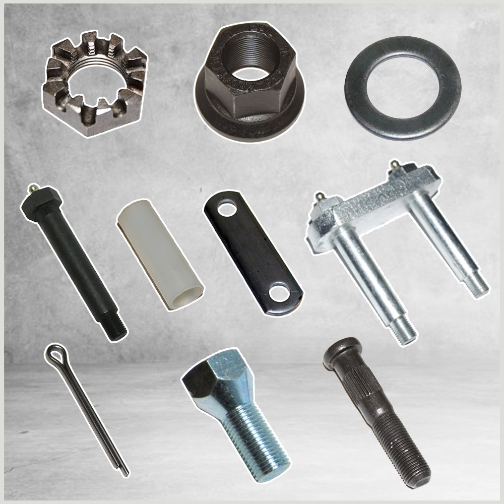 Bolts, Nuts, Bushings & Shackles