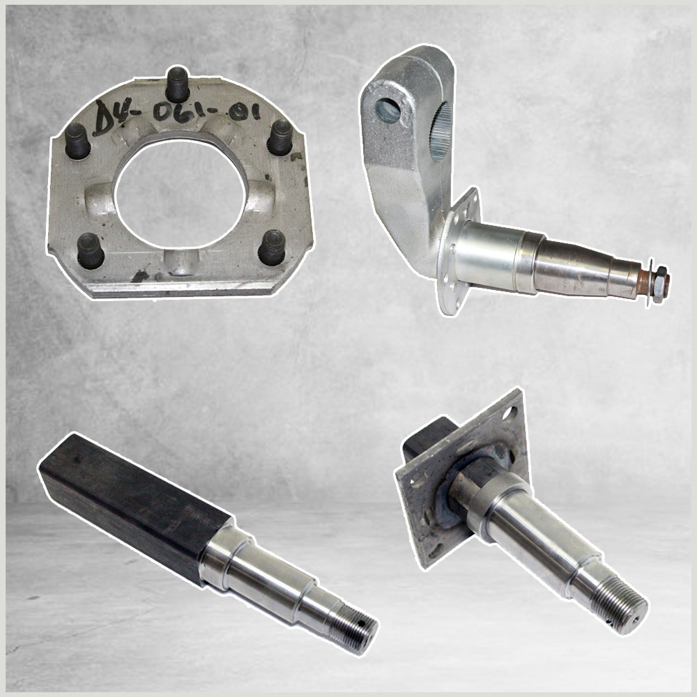 Spindles & Brake Flanges