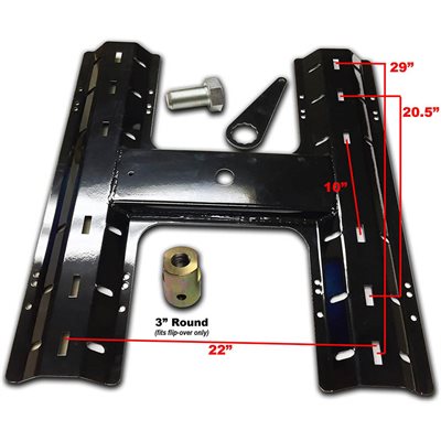 Gooseneck to 5th Wheel Adapter