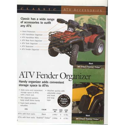 (WSL) ATV Fender Organizer