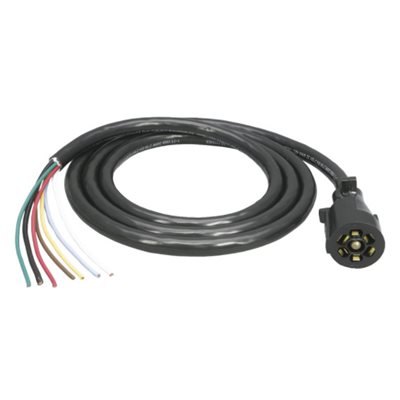 Plug 7-Way RV 12ft Cable