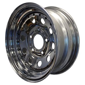 (WSL) Wheel 13x5.5 545 Mod Chr w /  Riv